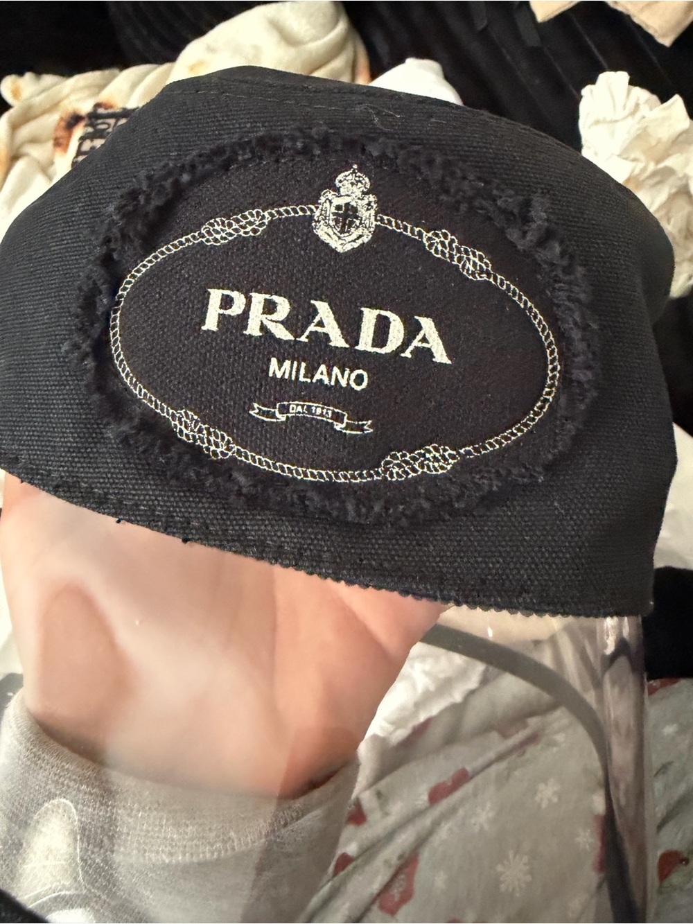 Prada Plexiglass Bucket Hat Size S - Picture 7 of 8